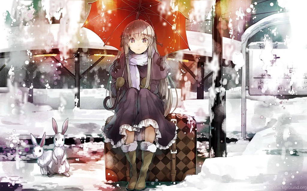 Gentle Touching Beautiful Animation Girl HD Wallpapers 8 Anime ...