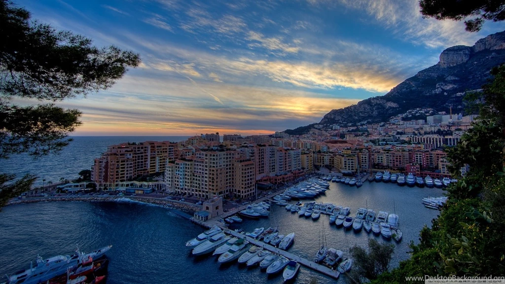 Monte Carlo Harbour HD Desktop Wallpapers : Widescreen : High ...