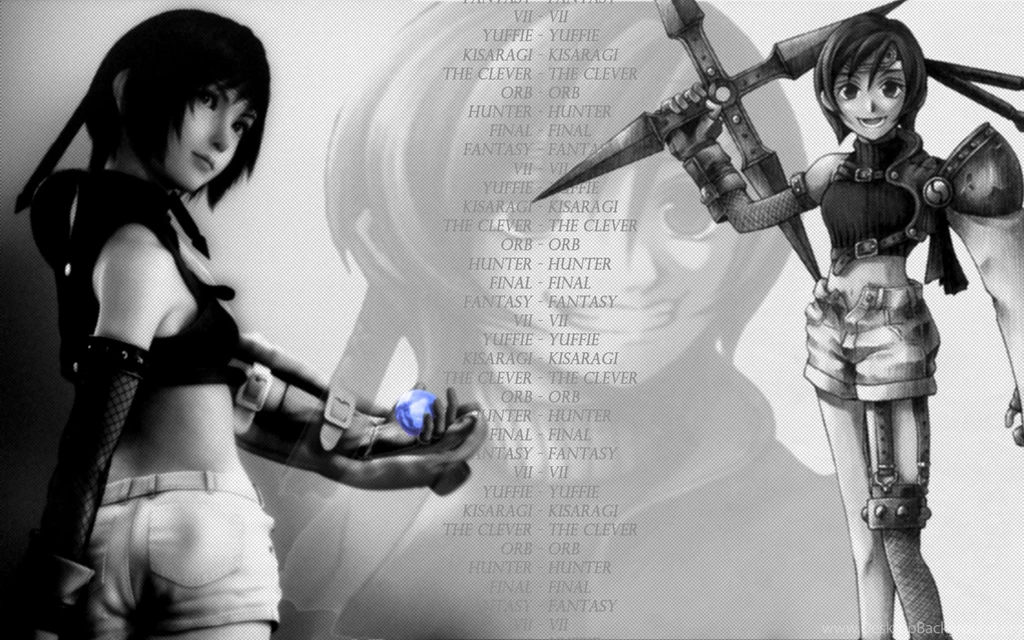 Final Fantasy Vii Photoshop Weapon Yuffie Kisaragi Wallpapers ...
