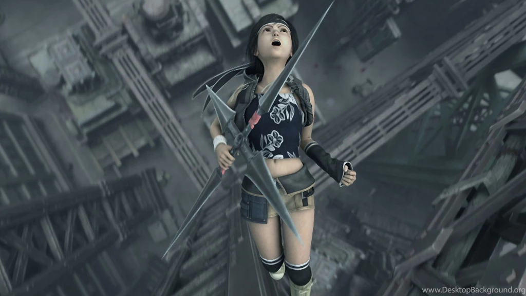 Final Fantasy VII Advent Children: Yuffie Flipping ~ Mystery ...