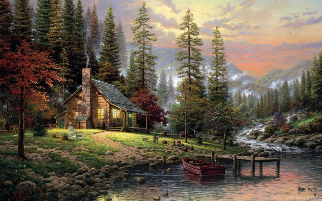 Mountain Cabin Wallpapers