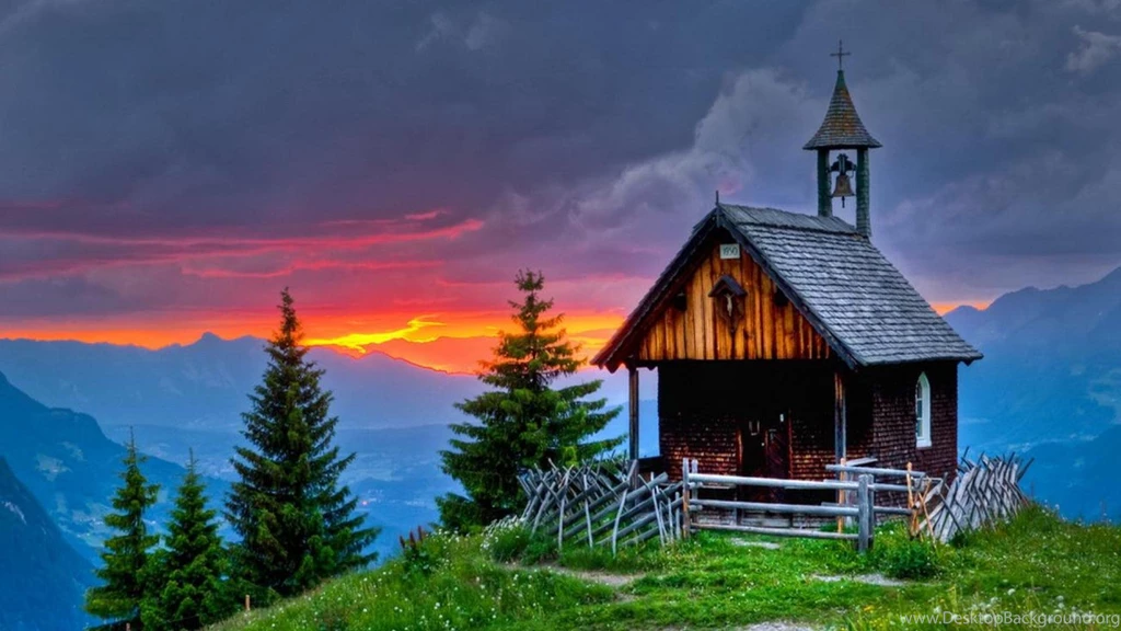 Mountain Cabin Wallpapers (
