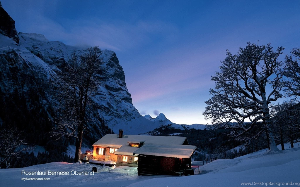 Mountain Restaurant And Cabin Of The Swiss Alpine Club Swiss Alps ...