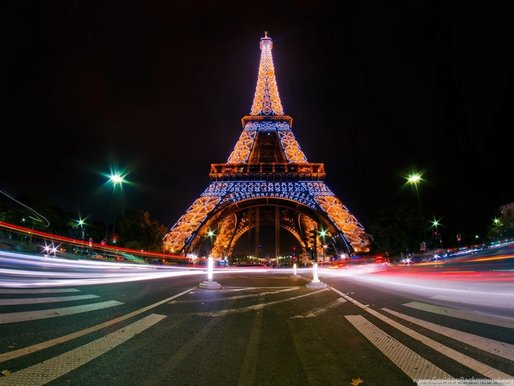 Eiffel Tower Light Show HD Desktop Wallpapers : Widescreen : High ...
