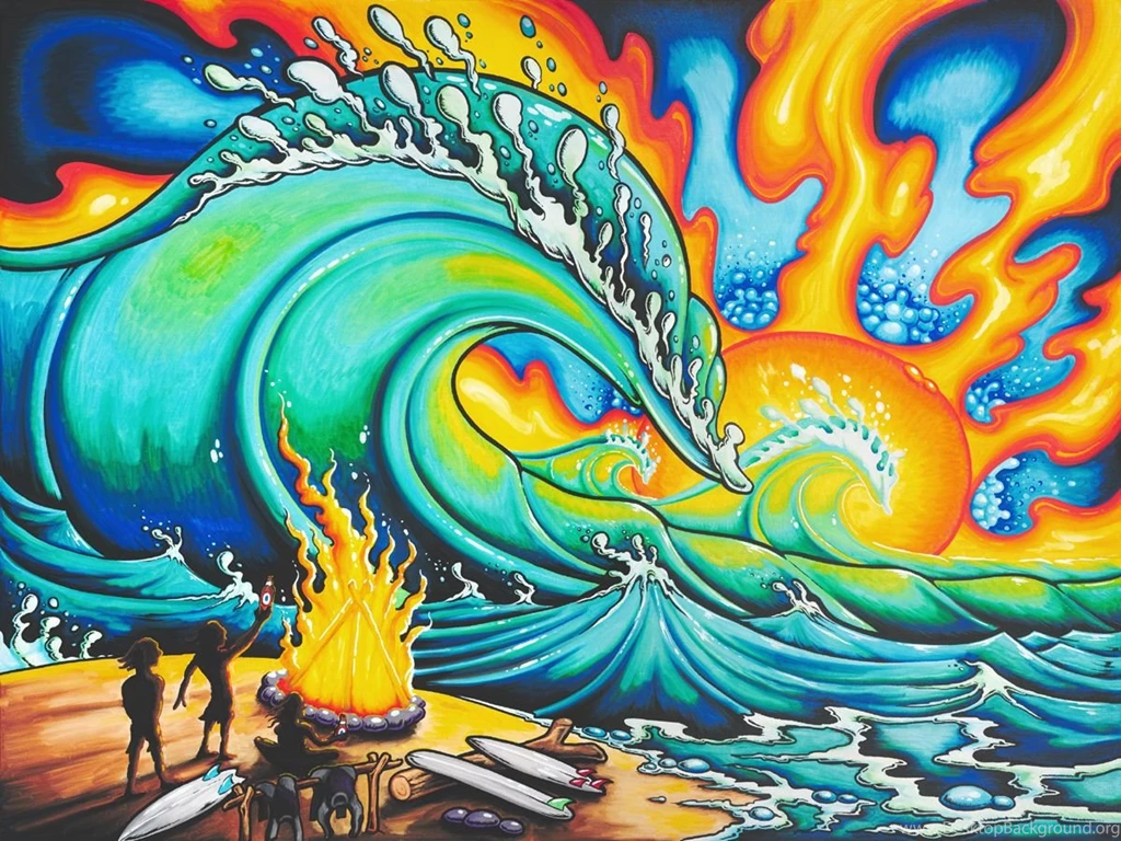 Images Surf Art Drew Brophy Lifestyle Artist Pic Wallpapers ...