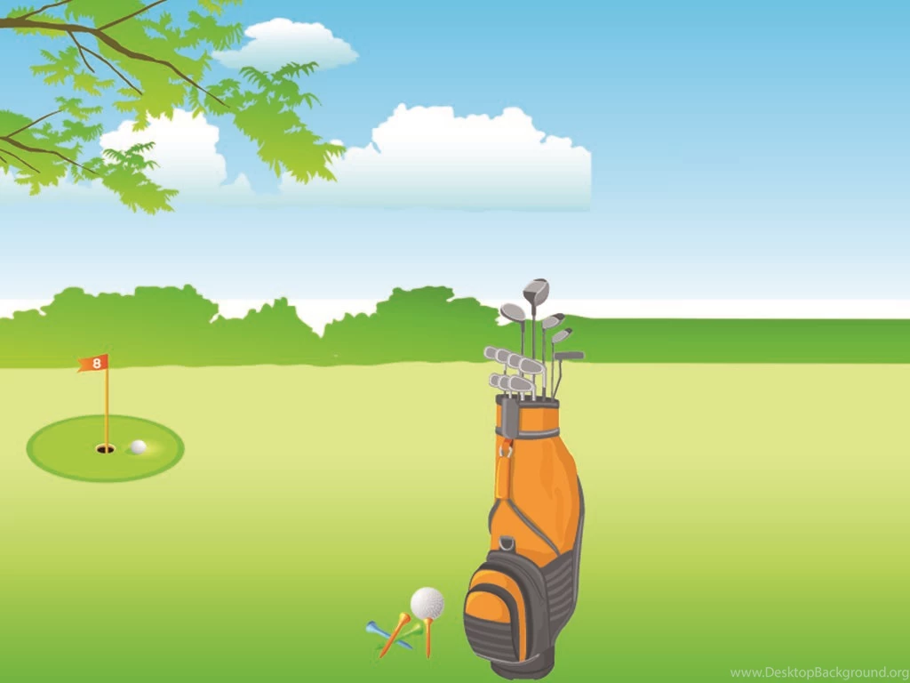 Golf Course PPT Backgrounds 1024x768 Resolutions, Golf Course Ppt ...