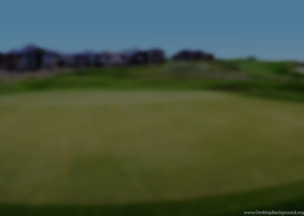 Blurry Golf Course Background Dark