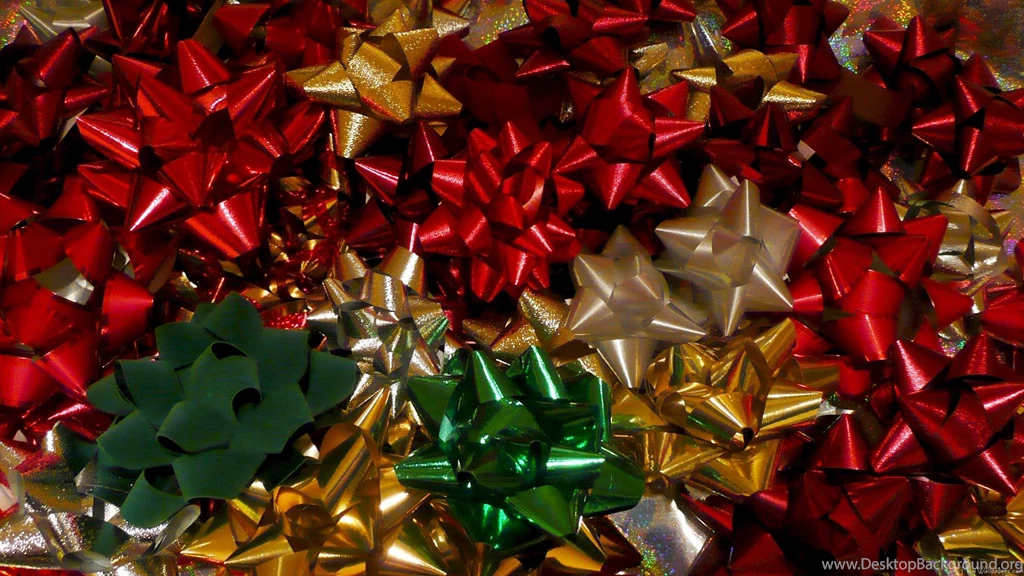 MLeWallpapers.com Christmas Bows