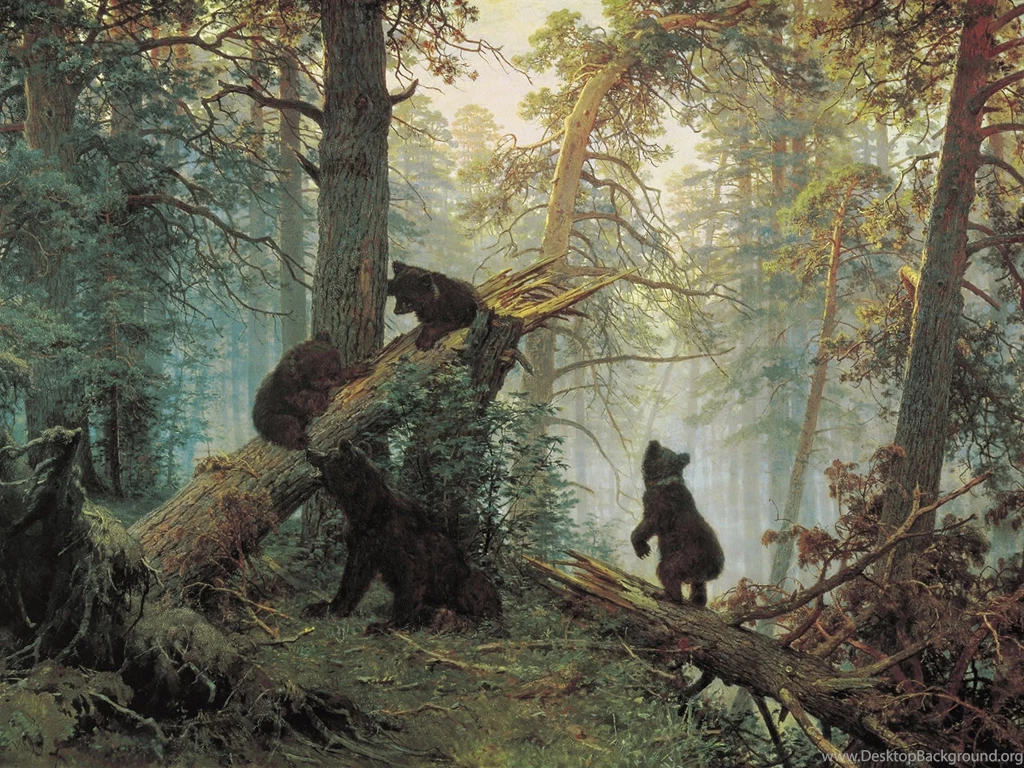 Wallpapers Ivan Shishkin Morning In A Pine Forest   1600 X 1200 ...