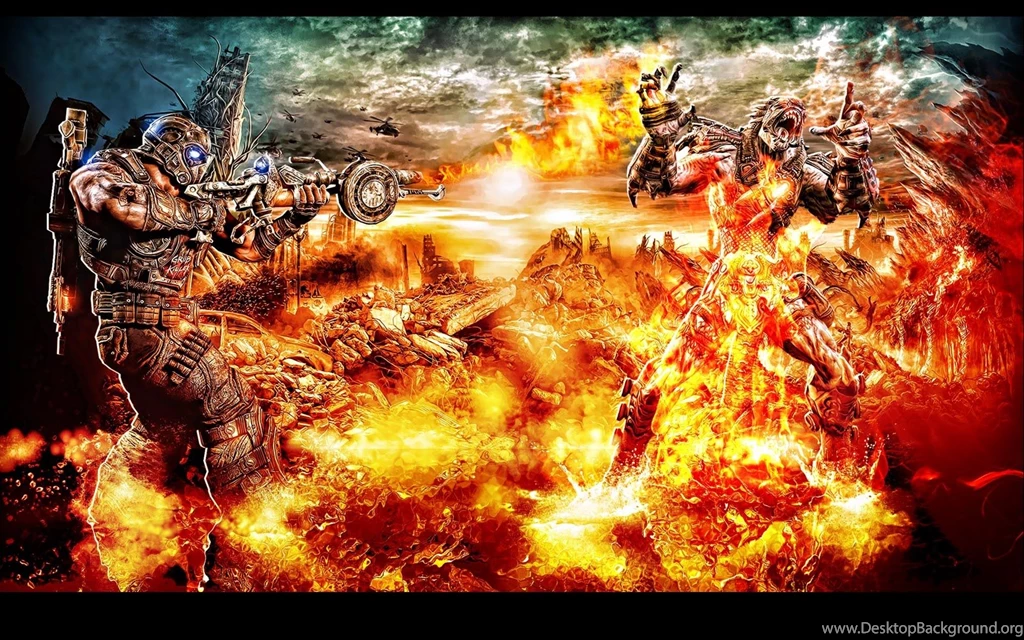 Gamer's Watch: A Badass Gears Of War 3 Desktop Wallpapers