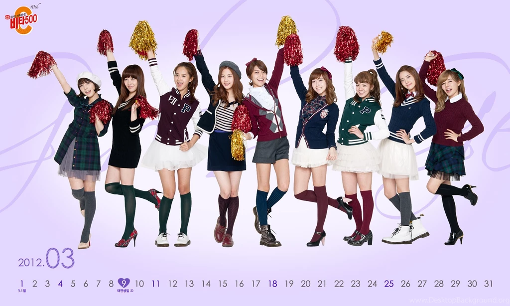 120229 SNSD @ Vita500 Wallpapers HD March 2012