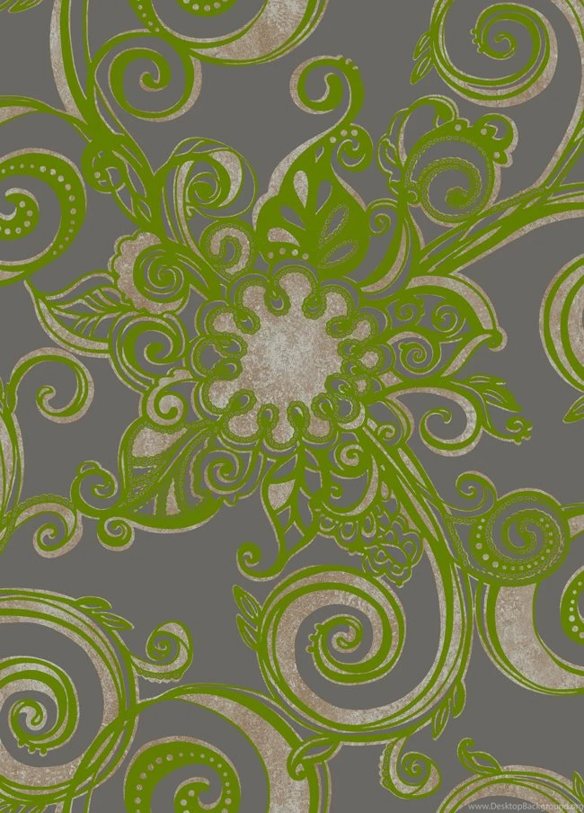 GS4712 Stacy Garcia II Velvet And Metallic Paisley Floral With ...