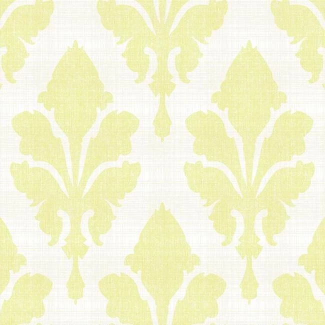 Fleurish Wallpapers In Yellow Design By Stacy Garcia For York ...
