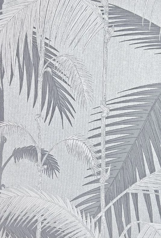 Palm Jungle Wallpapers Contemporary Illustrated Palm Tree Design ...