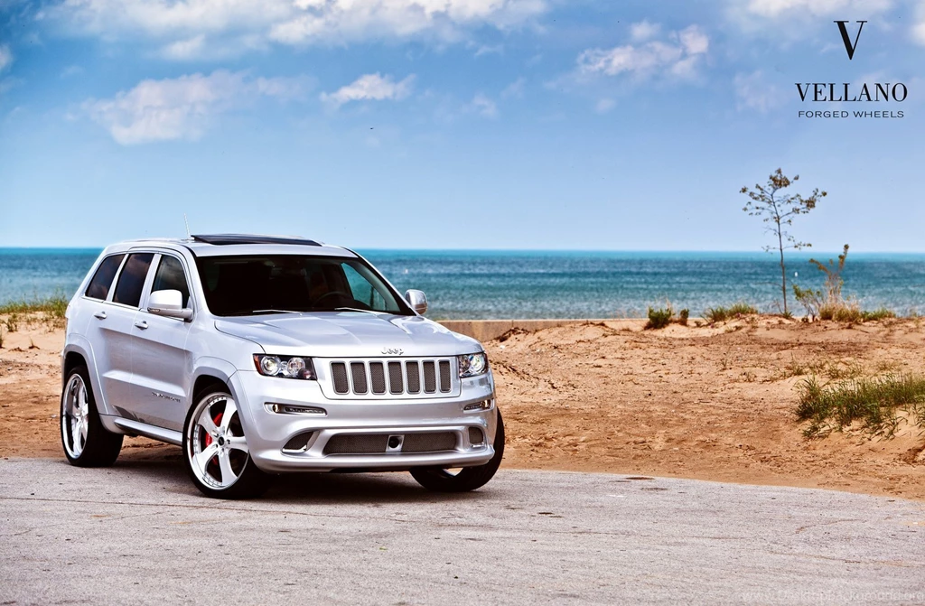 Jeep Grand Cherokee SRT8 Grey Vellano Wheels Tuning Cars Wallpapers ...