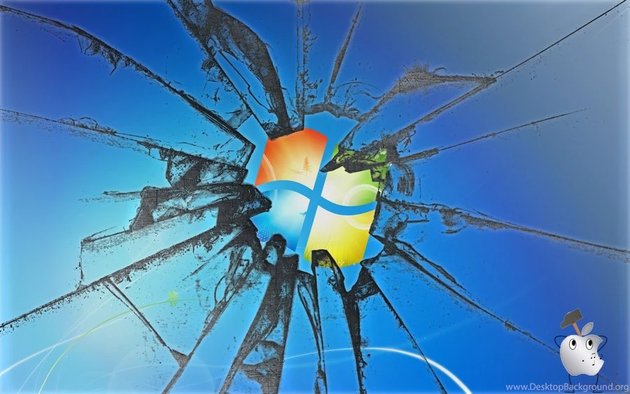 Windows Broken Screen By Derfer On DeviantArt