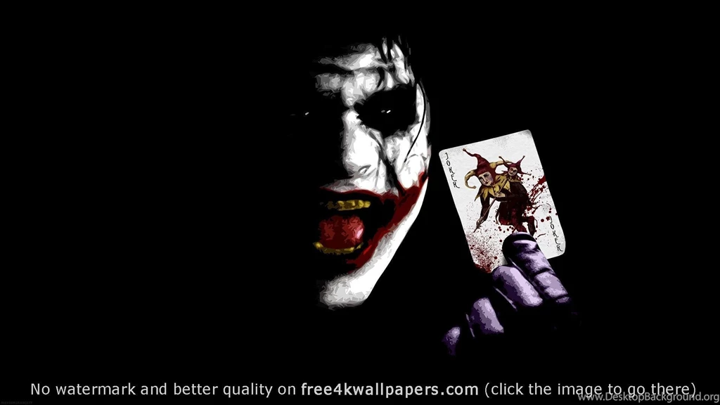 Joker In Dangerous Mod With Joker Card HD Wallpapers