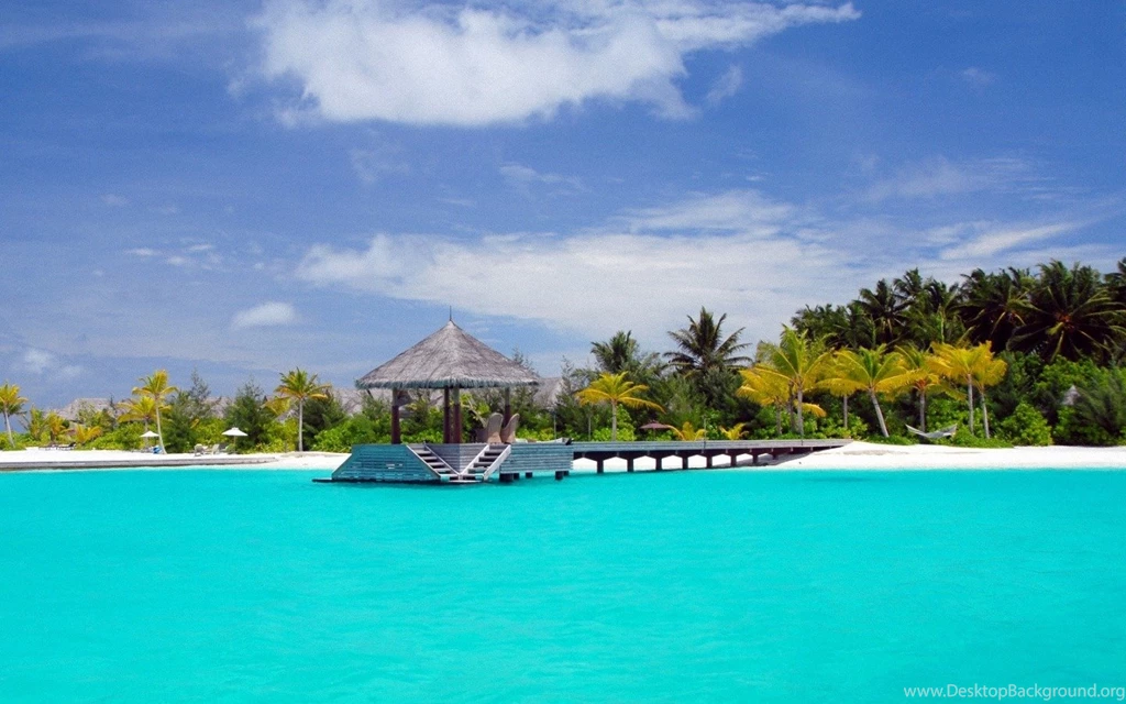 1440x900 Male Atoll Island Beach Desktop PC And Mac Wallpapers