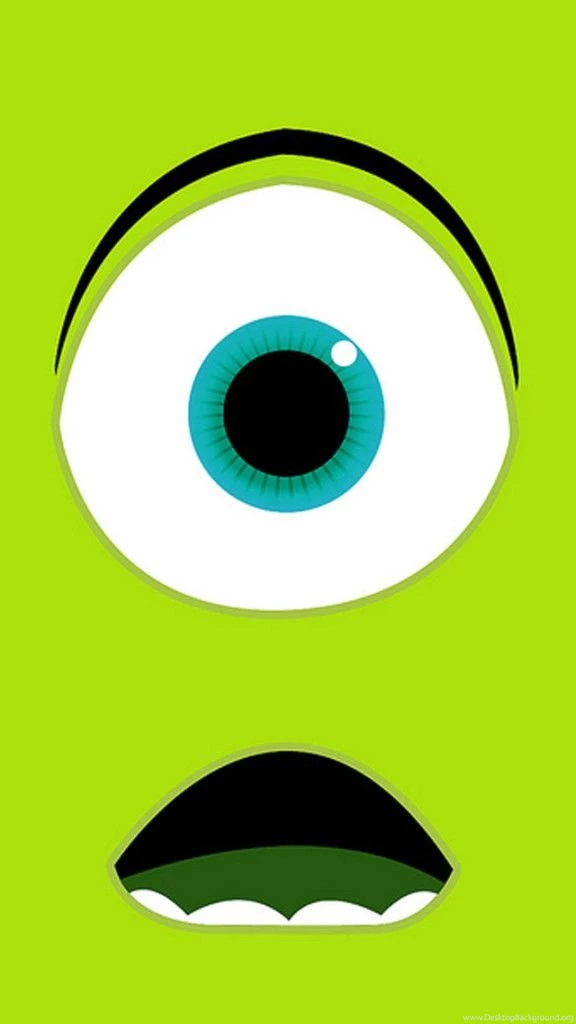 Monsters University Mike iPhone Wallpapers