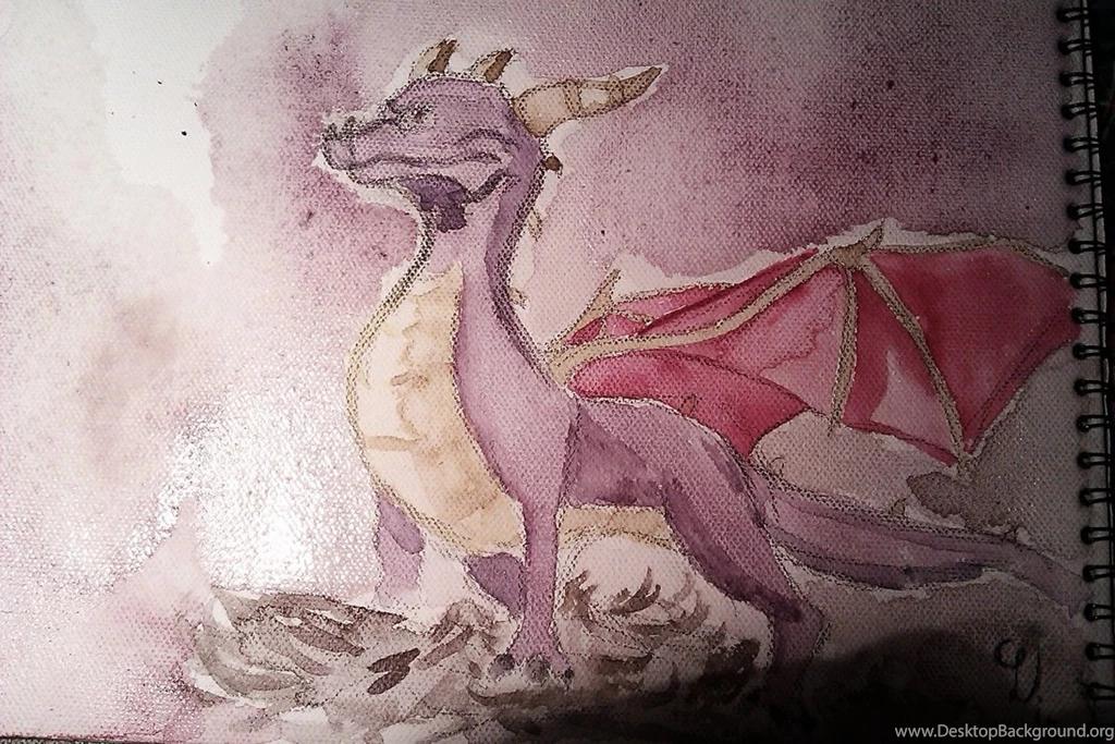 Spyro Wallpapers (Water color) By Saphoras On DeviantArt