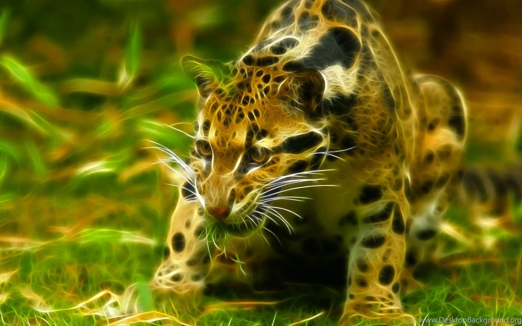 27 Fractal Ocelot Wild Cat Animal HD Wallpapers 418 :: Wild Cat Hd ...