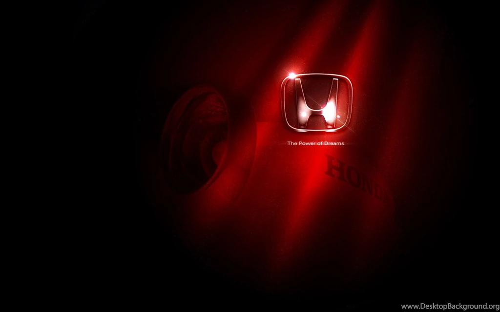 Black Honda Racing Logo   Image