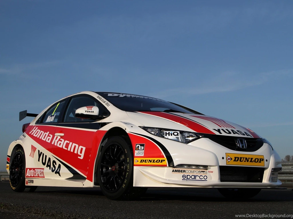 2012 Honda Civic BTCC Race Racing Gs Wallpapers