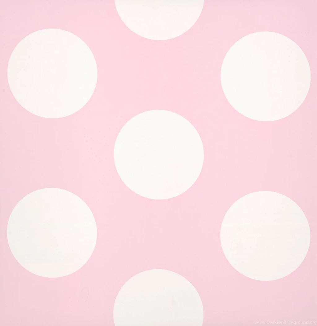Room Seven Polka Dots Pink Designer Wallpapers