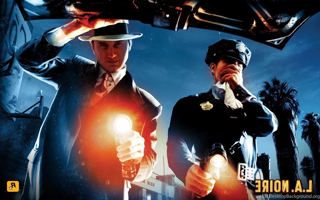 La Noire Police Light Luggage Rack Street