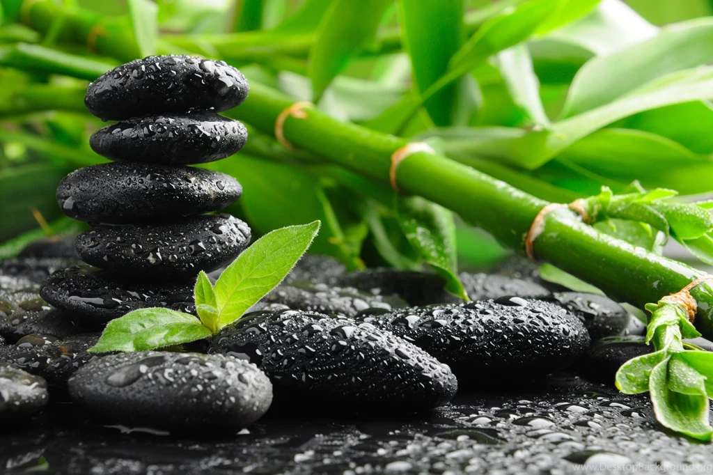 HD Bamboo Zen Black Stone Wallpapers HD Full Size HiReWallpapers ...