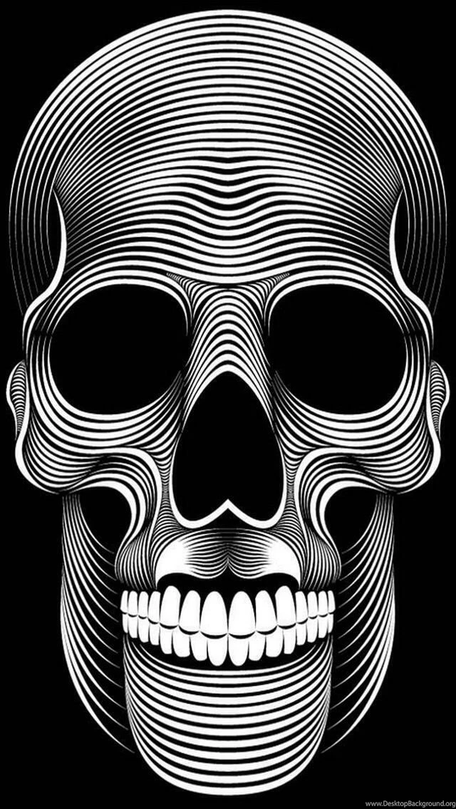 SKULL, IPHONE WALLPAPER BACKGROUND