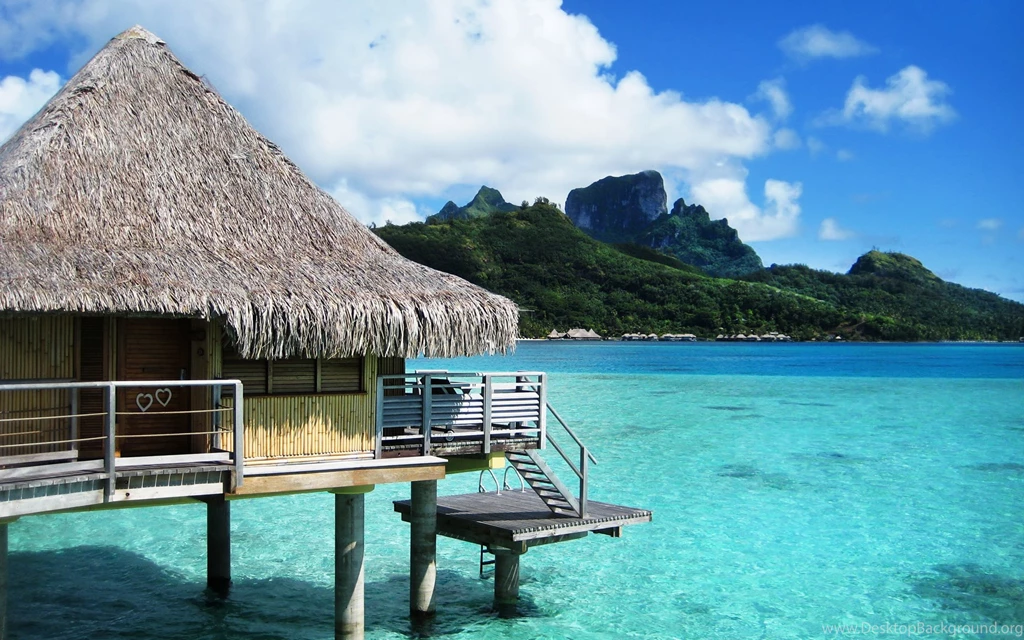 Bora Bora Hut Wallpapers HD Resolution