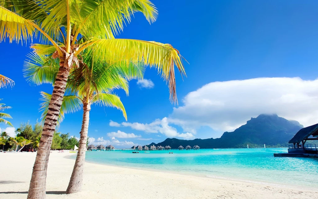 1680x1050 Bora Bora Beach Desktop PC And Mac Wallpapers