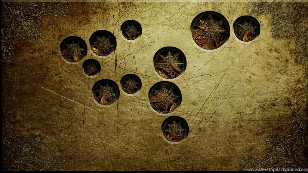 Steampunk, Snowflakes HD Wallpapers
