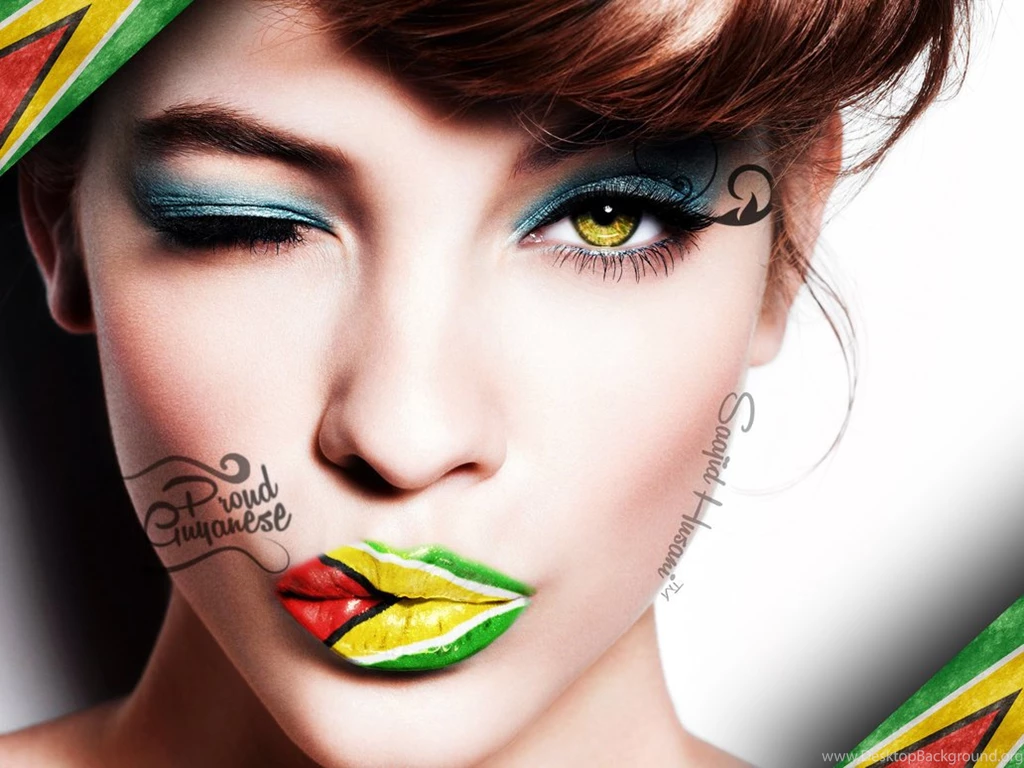 Guyana Flag On Lips By Zod57 On DeviantArt