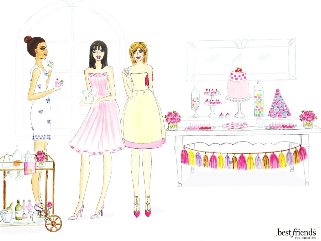 CHIC SOIREE ILLUSTRATION DESKTOP DOWNLOAD   Best Friends For Frosting