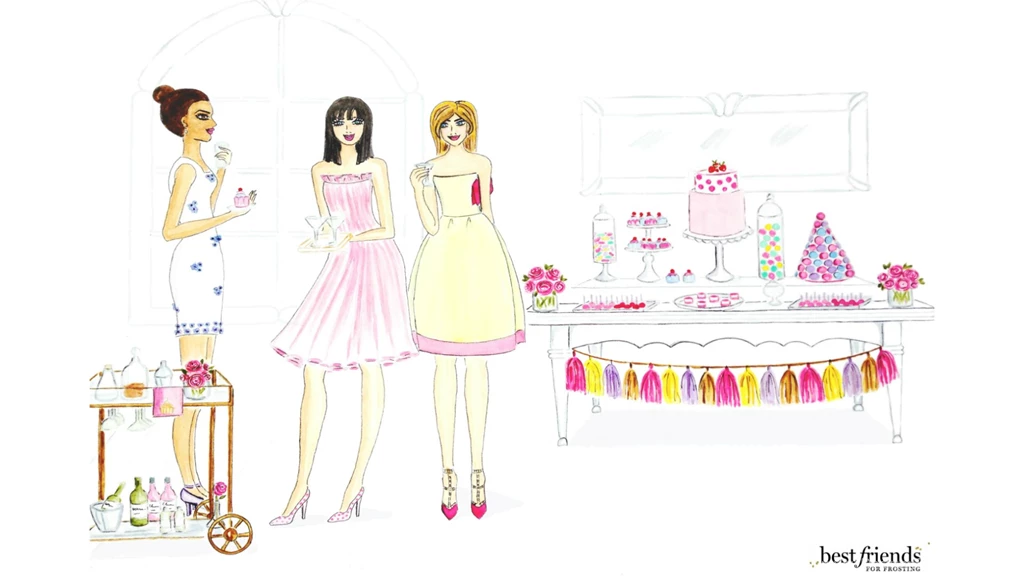 CHIC SOIREE ILLUSTRATION DESKTOP DOWNLOAD Best Friends For Frosting