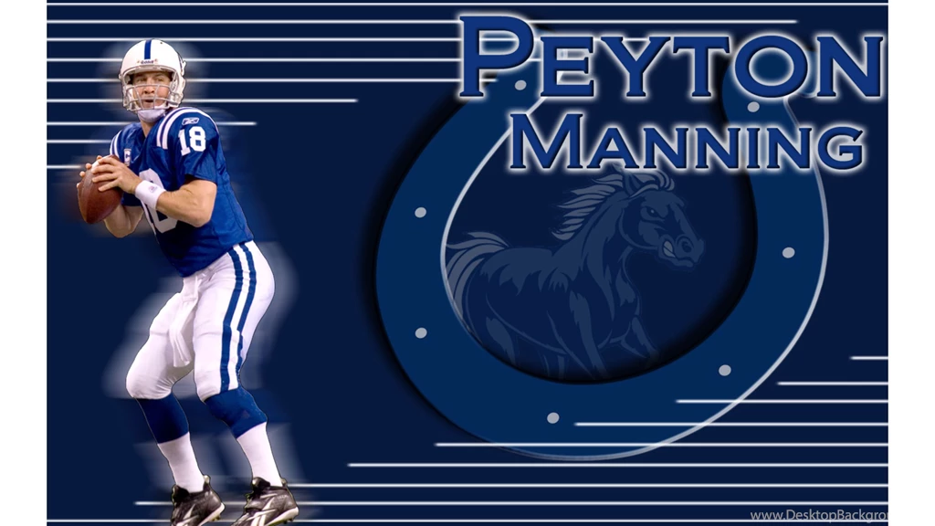 Indy Colts Peyton Manning 4K Wallpapers