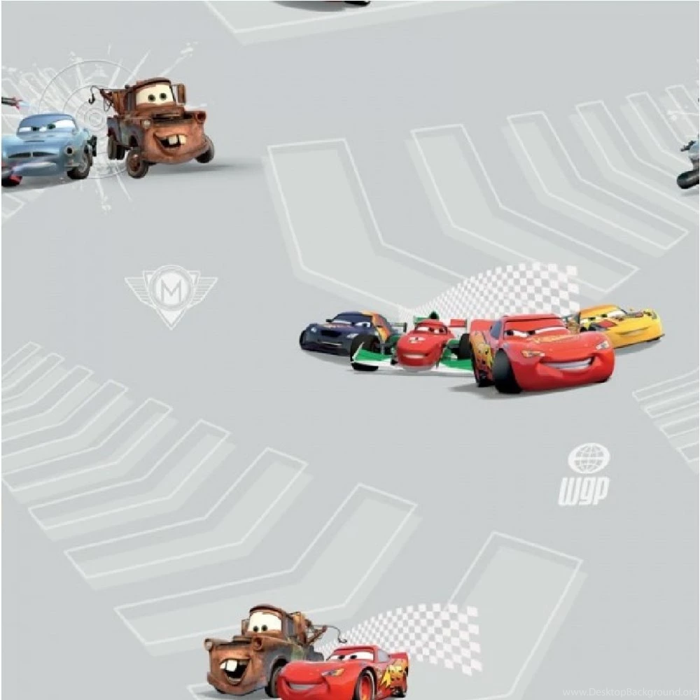 Disney Cars 2 Lightning Mcqueen Race Track Childrens Wallpapers Df72799