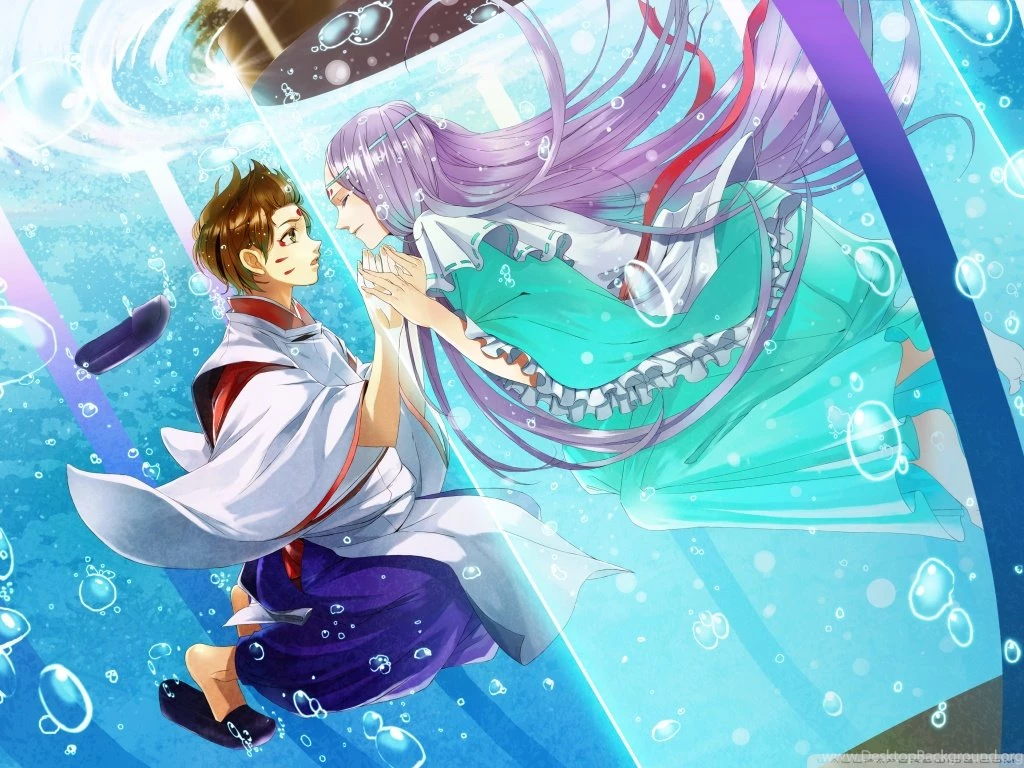 Anime Couple HD Desktop Wallpapers : Widescreen : High Definition ...
