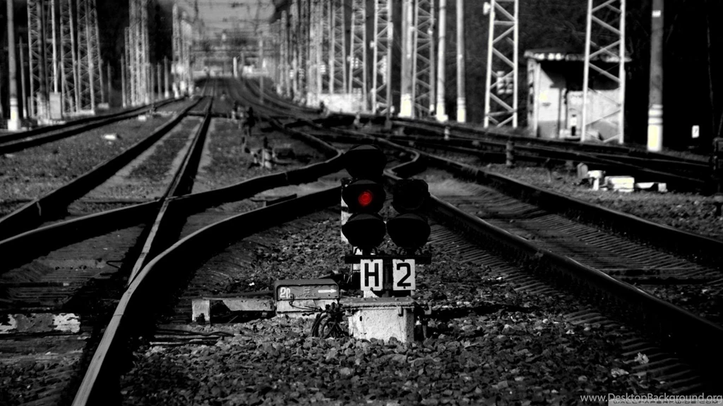 Rail Tracks HD Desktop Wallpapers : Widescreen : High Definition ...