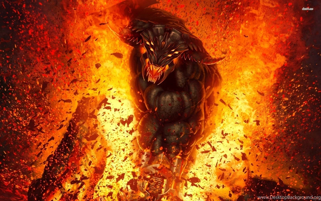 HD Angry Devil In Fire Wallpapers Full Size   HiReWallpapers 7662