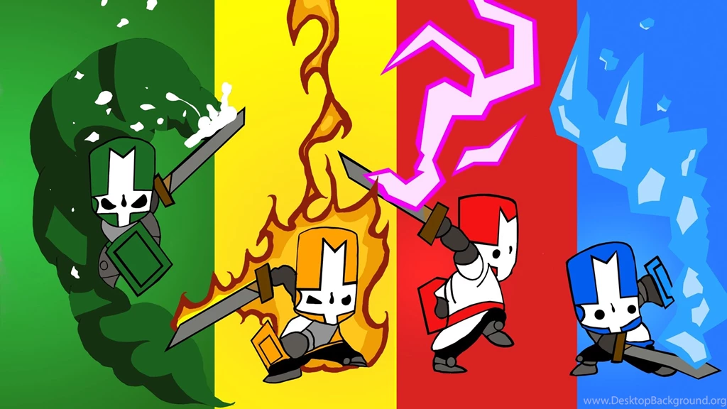 Download Wallpapers 1920x1080 Castle Crashers, Characters, Arm ...