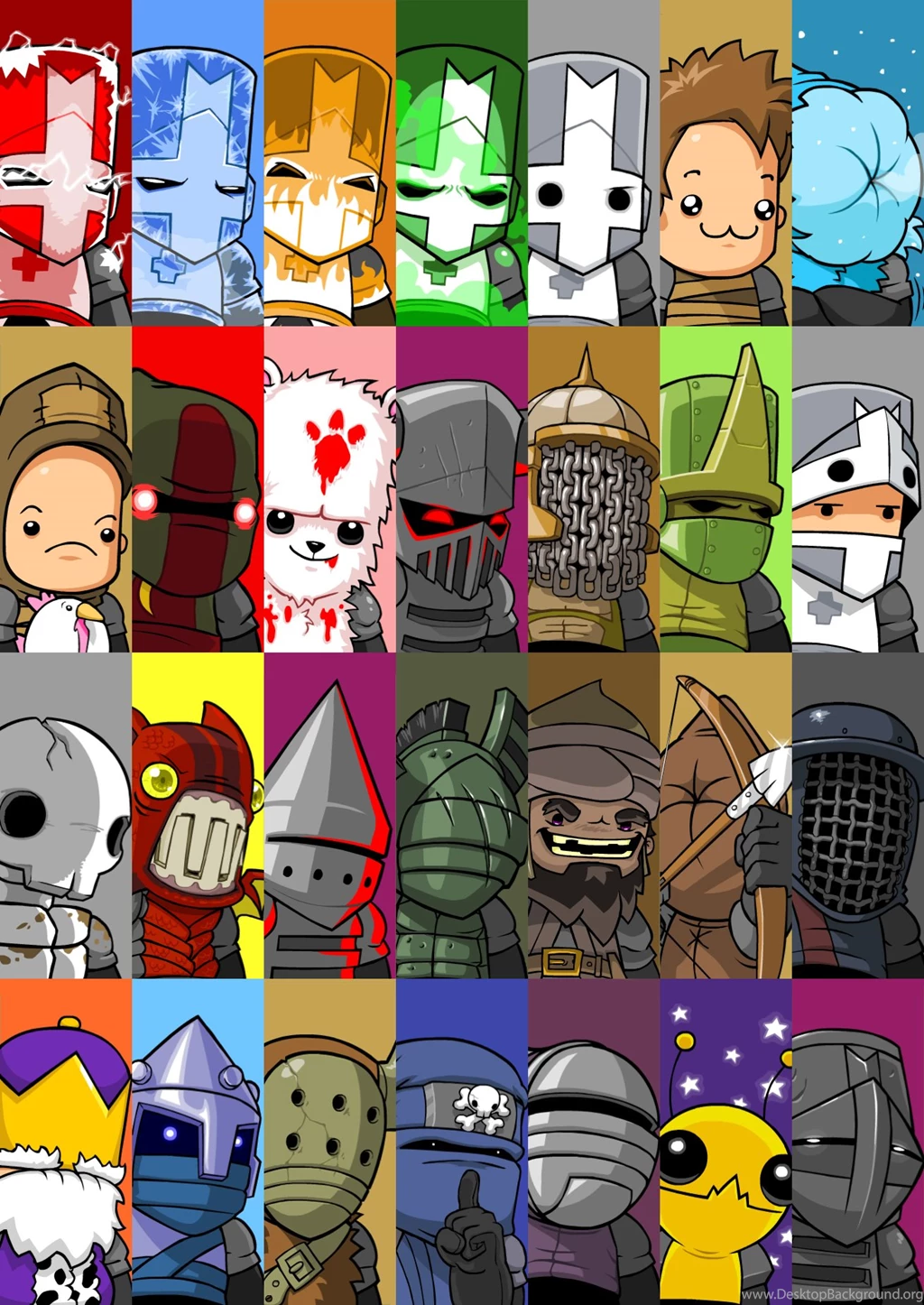 Wallpapers Castle Crashers Johnnyutah Portraits .2 1309x1848 ...
