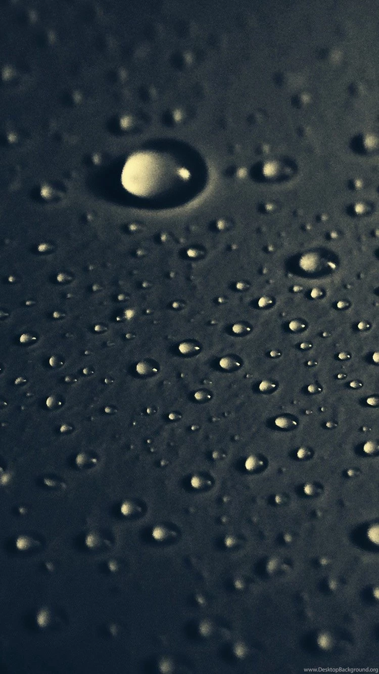 Dark Black Drop 2 iPhone 6 Wallpapers