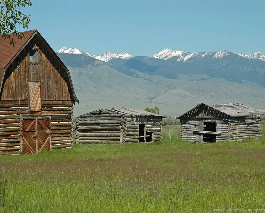 ABANDONED RANCH MONTANA WALLPAPER (