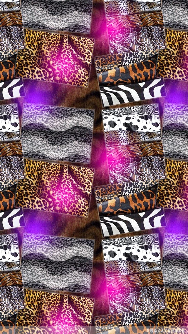 La Animal Print iPhone Wallpapers
