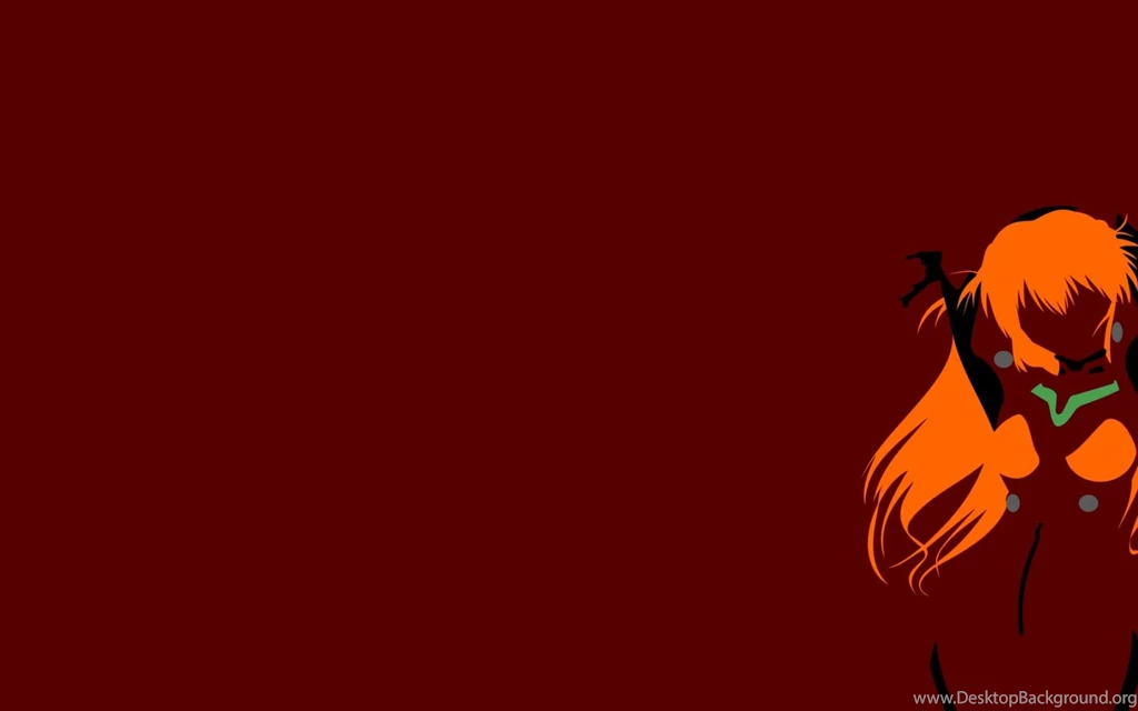 Asuka Langley Soryu Neon Genesis Evangelion Simple Backgrounds ...