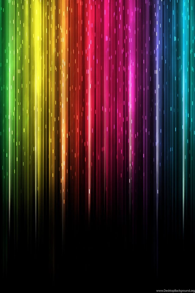 Colorful Lights iPhone 4s Wallpapers Download