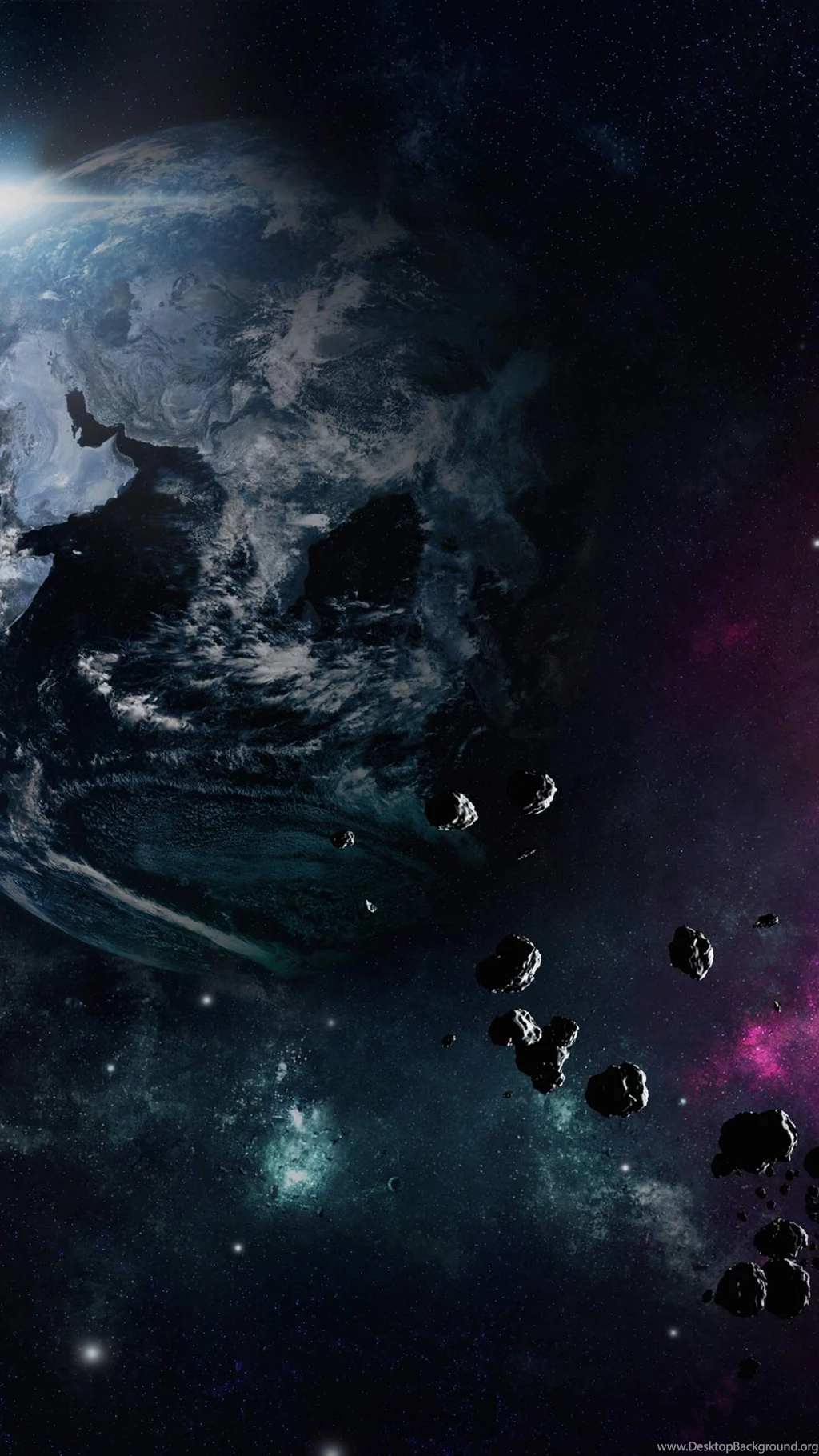 Download Meteors Moving In The Direction Of Earth HD Wallpapers For ...